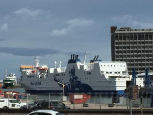 Northlink ferry Hrossey at Aberdeen