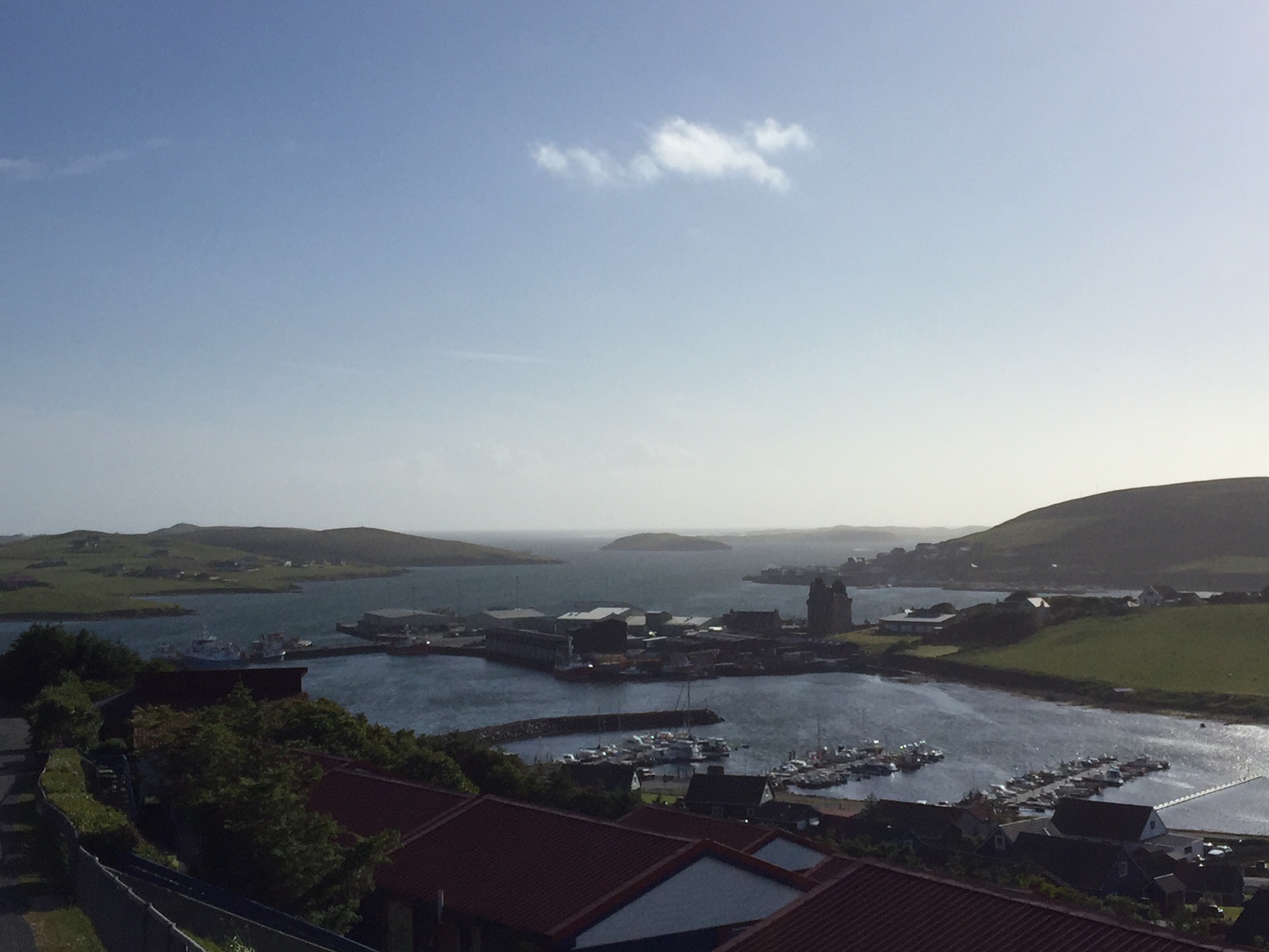 Scalloway seen by day